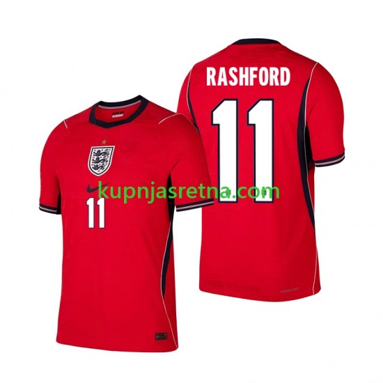Muškarci Gostujući Away Dresova Engleska Marcus Rashford 11 World Cup 2026 Kratkih Rukava
