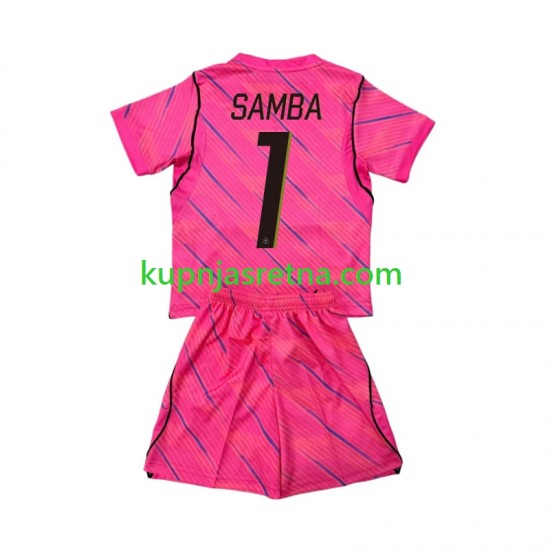 Dječja Gostujući Away Golmanski Dresova Francuska Brice Samba 1 World Cup 2026 Kratkih Rukava