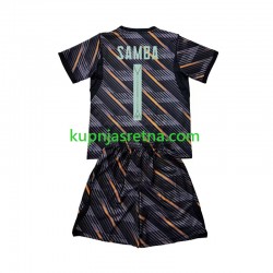 Dječja Domaći Home Golmanski Dresova Francuska Brice Samba 1 World Cup 2026 Kratkih Rukava