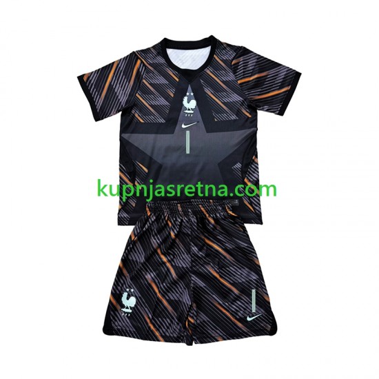 Dječja Domaći Home Golmanski Dresova Francuska Brice Samba 1 World Cup 2026 Kratkih Rukava