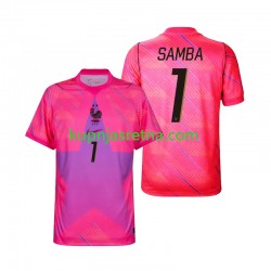 Muškarci Gostujući Away Golmanski Dresova Francuska Brice Samba 1 World Cup 2026 Kratkih Rukava