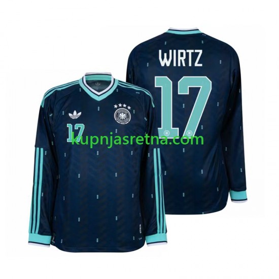 Muškarci Gostujući Away Dresova Njemačka Florian Wirtz 17 World Cup 2026 Dugim Rukavima