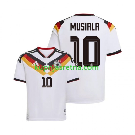Muškarci Domaći Home Dresova Njemačka Jamal Musiala 10 World Cup 2026 Kratkih Rukava