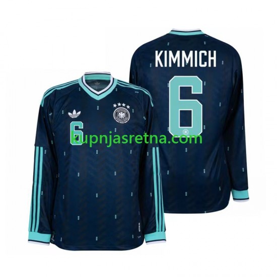 Muškarci Gostujući Away Dresova Njemačka Joshua Kimmich 6 World Cup 2026 Dugim Rukavima