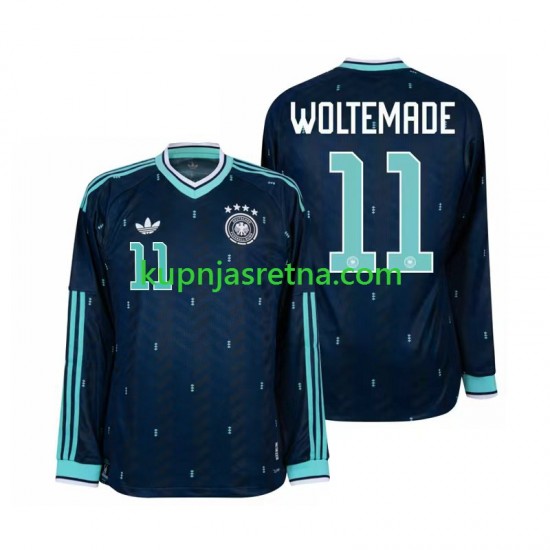 Muškarci Gostujući Away Dresova Njemačka Nick Woltemade 11 World Cup 2026 Dugim Rukavima