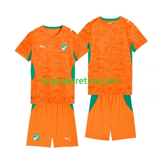Dječja Domaći Home Obala Bjelokosti Football Kit World Cup 2026 Mens Kratkih Rukava