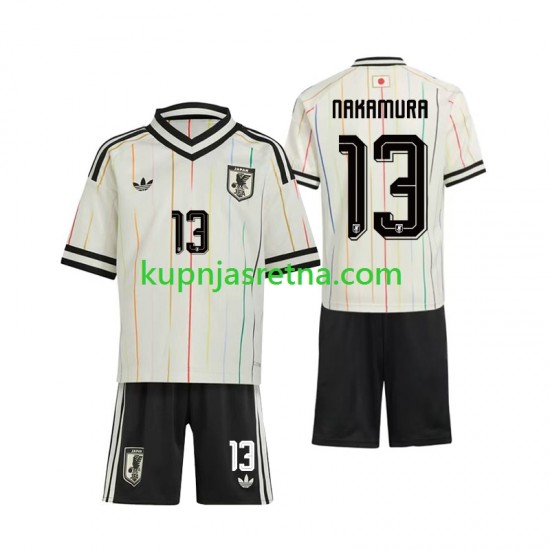 Dječja Gostujući Away Dresova Japan Keito Nakamura 13 World Cup 2026 Kratkih Rukava
