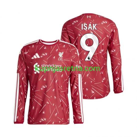 Muškarci Domaći Home Dresova Liverpool Alexander Isak 9 2026-2027 Dugim Rukavima