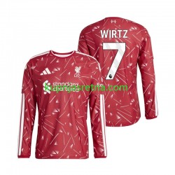 Muškarci Domaći Home Dresova Liverpool Florian Wirtz 7 2026-2027 Dugim Rukavima Muškarci Domaći Home Dresova Liverpool Florian Wirtz 7 2026-2027 Dugim Rukavima