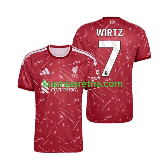 Muškarci Domaći Home Dresova Liverpool Florian Wirtz 7 2026-2027 Kratkih Rukava