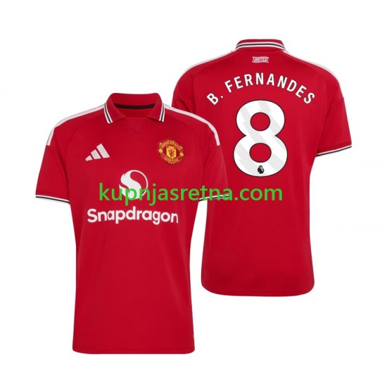 Muškarci Domaći Home Dresova Manchester United Bruno Fernandes 8 2026-2027 Kratkih Rukava