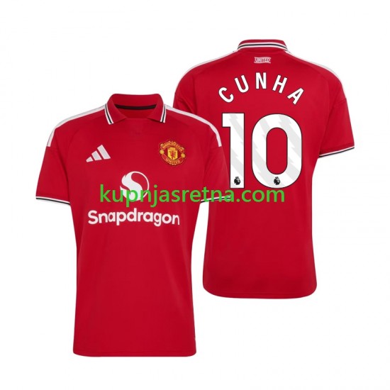 Muškarci Domaći Home Dresova Manchester United Matheus Cunha 10 2026-2027 Kratkih Rukava