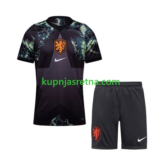 Dječja Gostujući Away Golmanski Dresova Nizozemska World Cup 2026 Kratkih Rukava