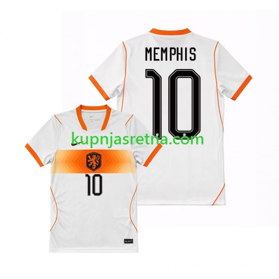 Muškarci Gostujući Away Dresova Nizozemska Memphis Depay 10 World Cup 2026 Kratkih Rukava
