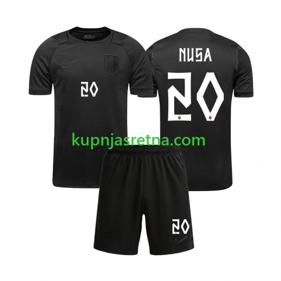 Dječja Gostujući Away Dresova Norveška Antonio NUSA 20 World Cup 2026 Kratkih Rukava