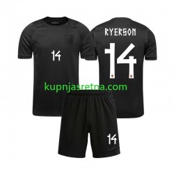 Dječja Gostujući Away Dresova Norveška Julian Ryerson 14 World Cup 2026 Kratkih Rukava Dječja Gostujući Away Dresova Norveška Julian Ryerson 14 World Cup 2026 Kratkih Rukava