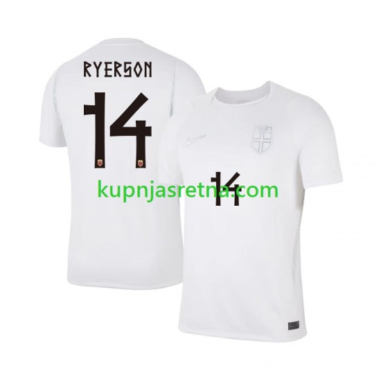 Muškarci Treći Dresova Norveška Julian Ryerson 14 World Cup 2026 Kratkih Rukava