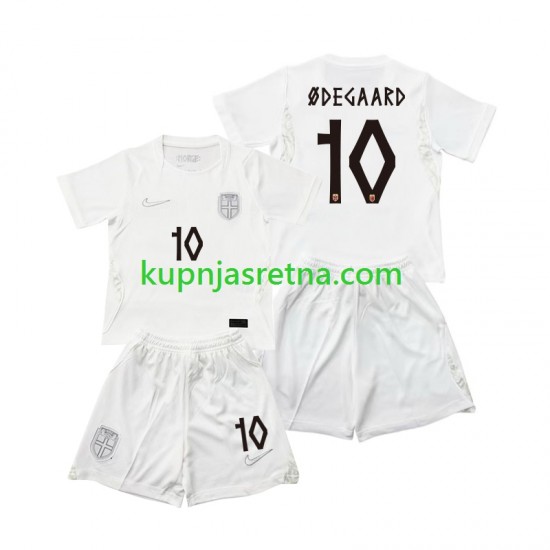 Dječja Treći Dresova Norveška Martin Odegaard 10 World Cup 2026 Kratkih Rukava
