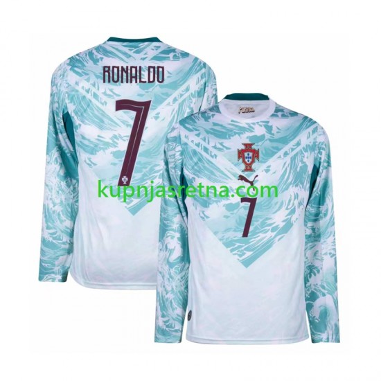 Muškarci Gostujući Away Dresova Portugal Cristiano Ronaldo 7 World Cup 2026 Dugim Rukavima