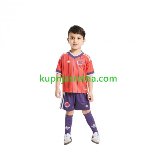 Dječja Gostujući Away Dresova Škotska World Cup 2026 Kratkih Rukava