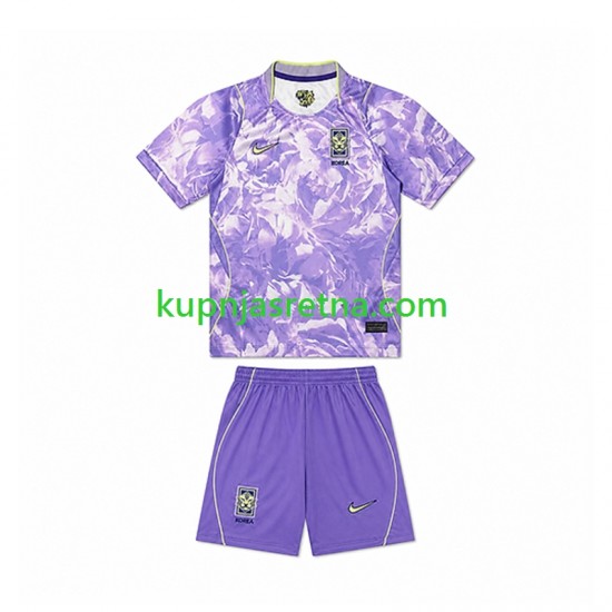 Dječja Gostujući Away Dresova Južna Koreja World Cup 2026 Kratkih Rukava