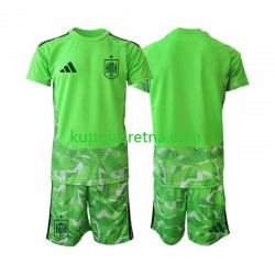 Dječja Golmanski Dresova Španjolska 6th Green color World Cup 2026 Kratkih Rukava Dječja Golmanski Dresova Španjolska 6th Green color World Cup 2026 Kratkih Rukava