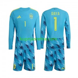 Dječja Domaći Home Golmanski Dresova Španjolska David Raya 1 World Cup 2026 Dugim Rukavima Dječja Domaći Home Golmanski Dresova Španjolska David Raya 1 World Cup 2026 Dugim Rukavima