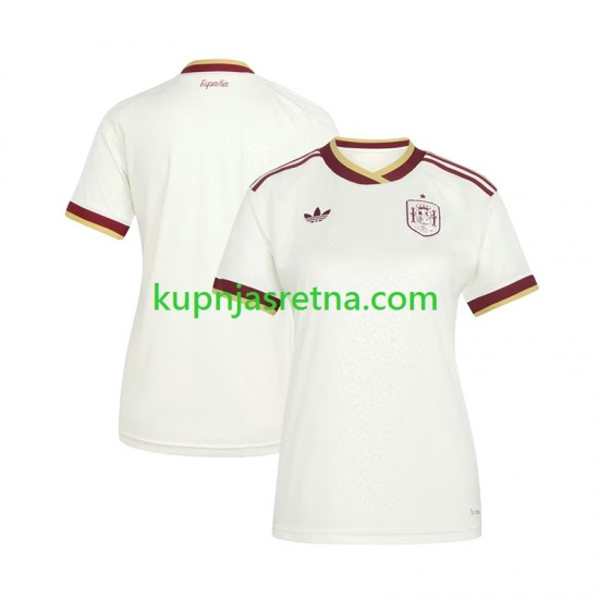 Žene Gostujući Away Dresova Španjolska World Cup 2026 Kratkih Rukava