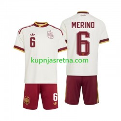 Dječja Gostujući Away Dresova Španjolska Mikel Merino 6 World Cup 2026 Kratkih Rukava Dječja Gostujući Away Dresova Španjolska Mikel Merino 6 World Cup 2026 Kratkih Rukava