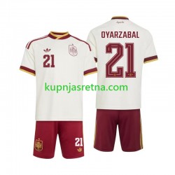 Dječja Gostujući Away Dresova Španjolska Mikel Oyarzabal 21 World Cup 2026 Kratkih Rukava Dječja Gostujući Away Dresova Španjolska Mikel Oyarzabal 21 World Cup 2026 Kratkih Rukava