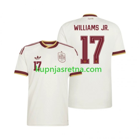 Muškarci Gostujući Away Dresova Španjolska Nico Williams 17 World Cup 2026 Kratkih Rukava