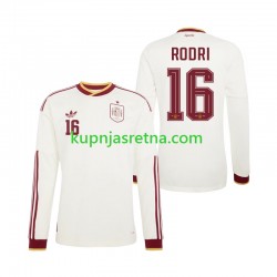 Muškarci Gostujući Away Dresova Španjolska Rodri 16 World Cup 2026 Dugim Rukavima