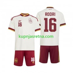 Dječja Gostujući Away Dresova Španjolska Rodri 16 World Cup 2026 Kratkih Rukava Dječja Gostujući Away Dresova Španjolska Rodri 16 World Cup 2026 Kratkih Rukava