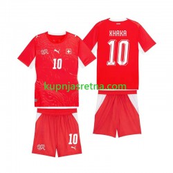 Dječja Domaći Home Dresova Švicarska Granit Xhaka 10 World Cup 2026 Kratkih Rukava Dječja Domaći Home Dresova Švicarska Granit Xhaka 10 World Cup 2026 Kratkih Rukava