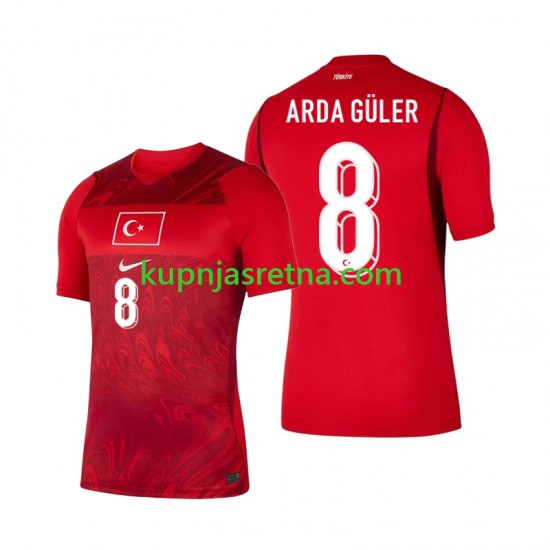 Muškarci Domaći Home Dresova Turska Arda Guler 8 World Cup 2026 Kratkih Rukava