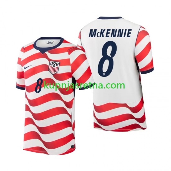 Muškarci Domaći Home Dresova SAD Weston McKennie 8 World Cup 2026 Kratkih Rukava