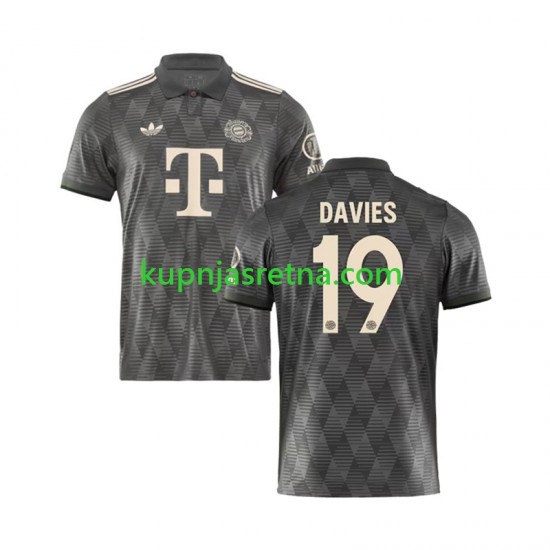 Muškarci Četvrti Dresova FC Bayern München DAVIES 19 Octoberfest 2024-2025 Kratkih Rukava