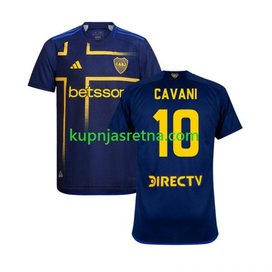 Muškarci Treći Dresova Boca Juniors CAVANI 10 2024-2025 Kratkih Rukava