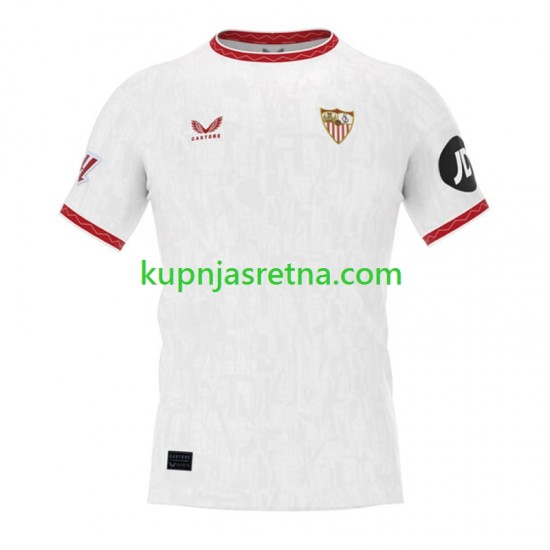 Muškarci Domaći Home Dresova Sevilla FC 2024 Kratkih Rukava