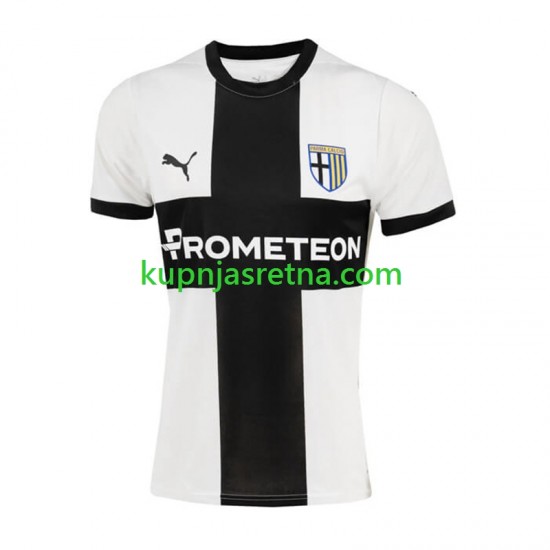Muškarci Domaći Home Dresova Parma 2024-2025 Kratkih Rukava