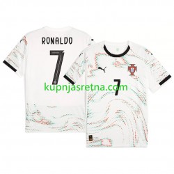 Muškarci Gostujući Away Dresova Portugal RONALDO 7 2025 Kratkih Rukava Muškarci Gostujući Away Dresova Portugal RONALDO 7 2025 Kratkih Rukava