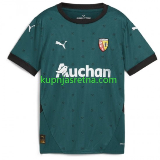 Muškarci Gostujući Away Dresova RC Lens 2024-2025 Kratkih Rukava
