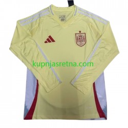 Muškarci Gostujući Away Dresova Španjolska Euro 2024 Dugim Rukavima