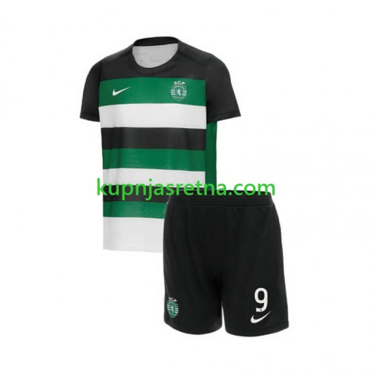 Dječja Domaći Home Dresova Sporting CP Gyokeres 9 2024-2025 Kratkih Rukava
