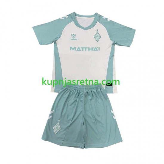 Dječja Gostujući Away Dresova Werder Bremen 2024-2025 Kratkih Rukava