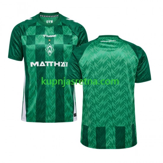 Muškarci Domaći Home Dresova Werder Bremen 2024-2025 Kratkih Rukava