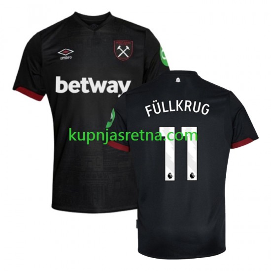 Muškarci Gostujući Away Dresova West Ham United FULLKRUG 11 2024-2025 Kratkih Rukava