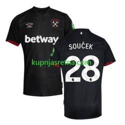 Muškarci Gostujući Away Dresova West Ham United SOUCEK 28 2024-2025 Kratkih Rukava