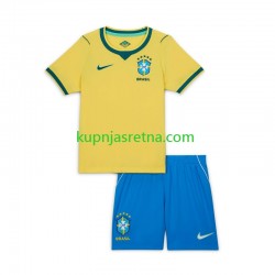 Dječja Domaći Home Dresova Brazil World Cup 2026 Kratkih Rukava
