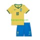 Dječja Domaći Home Dresova Brazil Vinicius Junior 10 World Cup 2026 Kratkih Rukava
